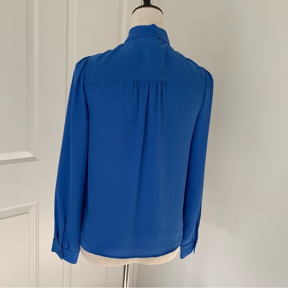 Buy 3 get third free! Banana Republic Chiffon Blouse size XS NWT - Picture 7 of 7